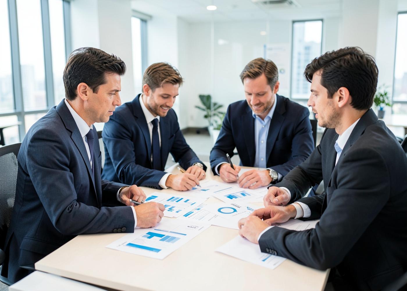 OptikonDesign strategists reviewing campaign plans